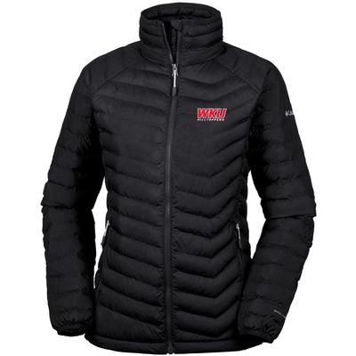 Western Kentucky Columbia Women's Powder Lite Full Zip Jacket