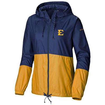 ETSU Columbia Women's Flash Forward Wind Breaker Jacket