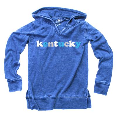 Kentucky Wes and Willy Kids Burn Out Long Sleeve Hoodie