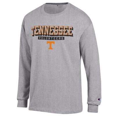 Tennessee Champion Straight Stack Long Sleeve Tee