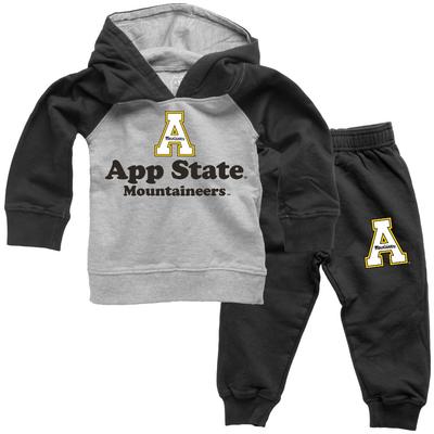 Appalachian State Infant Fleece Hoodie and Pants Set