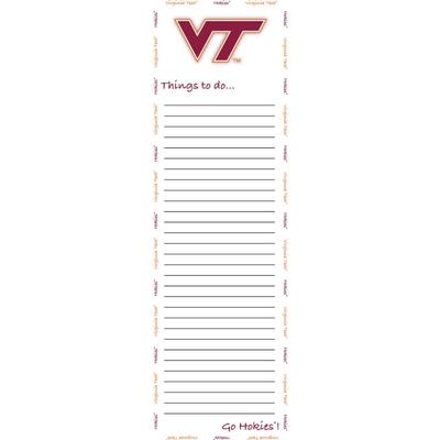Virginia Tech To-Do Pad