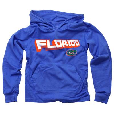 Florida YOUTH Angled Long Sleeve Hooded Tee