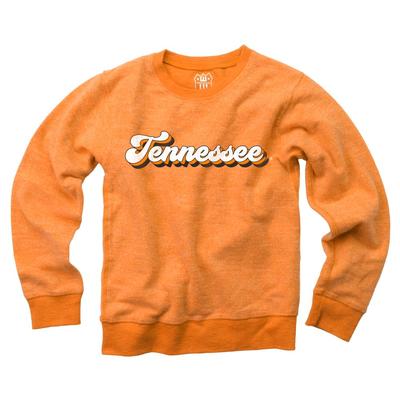 Tennessee Kids Reverse Fleece Long Sleeve Pullover