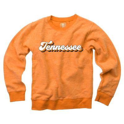 Tennessee YOUTH Reverse Fleece Long Sleeve Pullover
