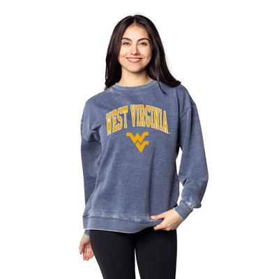 West Virginia Chicka-D Campus Large Arch Over Logo Crew