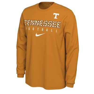 Tennessee Football Nike Cotton Long Sleeve Tee