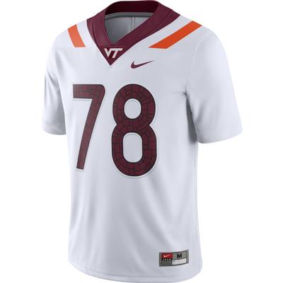 Virginia Tech Nike #78 Football Game Jersey