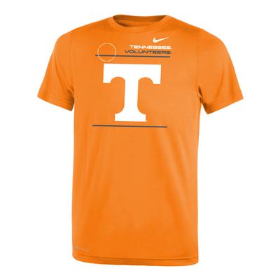 Tennessee Nike YOUTH Dri-Fit Legend 2.0 Short Sleeve Tee