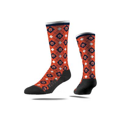Auburn Premium Repeat Full Slub Sock