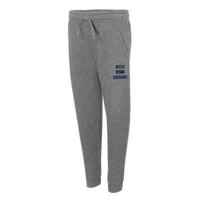 West Virginia Nike YOUTH Club Fleece Jogger Pants