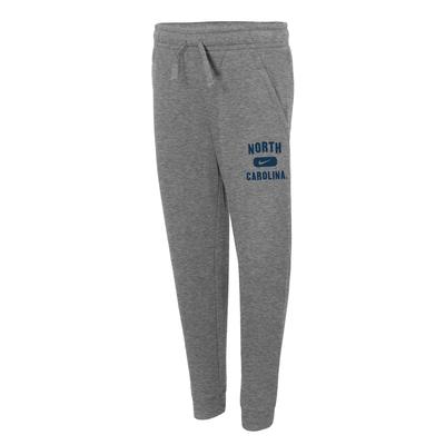 UNC Nike YOUTH Club Fleece Jogger Pants