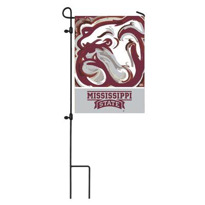 Mississippi State Justin Patten Mascot Garden Flag