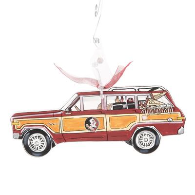 Florida State Wagoneer Christmas Ornament