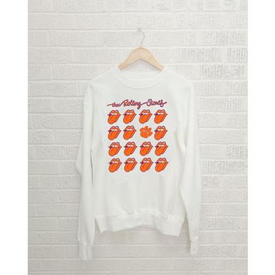 Clemson Rolling Stones Multi Lick Sweatshirt