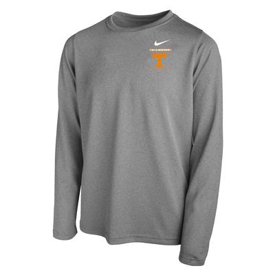 Tennessee Nike YOUTH Legend Dri-Fit Long Sleeve Tee