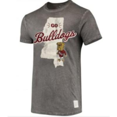 Mississippi State Vault Walking Bully Oil Wash Tee