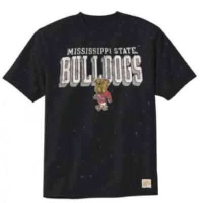 Mississippi State Vault Walking Bully Bleach Washed Tee