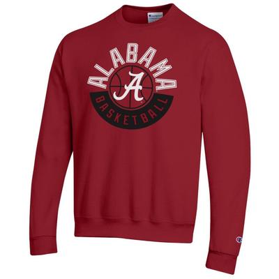 Alabama Champion Men's Center Court Basketball Crew Sweatshirt