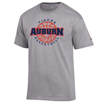 Auburn Champion Men's Wordmark Basketball Net Tee