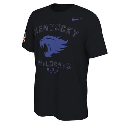 Kentucky Nike 2021 Veterans Day Short Sleeve Tee