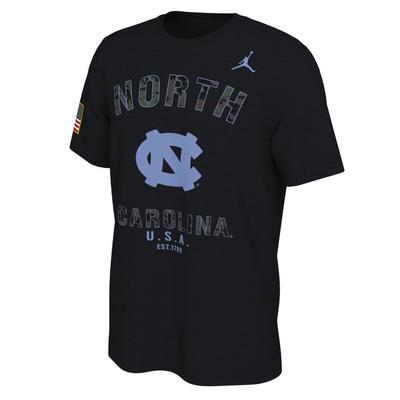 UNC Nike 2021 Veterans Day Short Sleeve Tee
