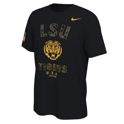 LSU Nike 2021 Veterans Day Short Sleeve Tee