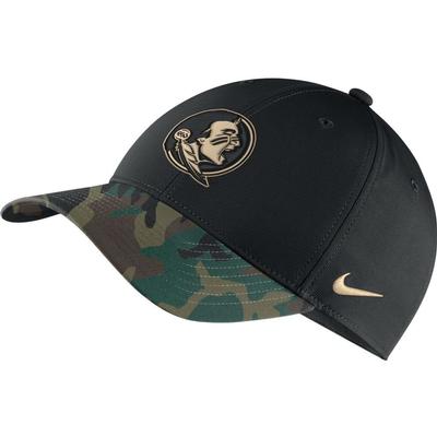Florida State Nike Camo Brim Adjustable Hat
