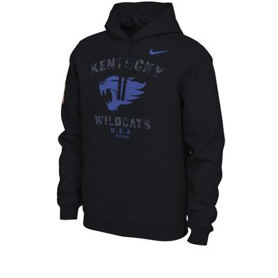Kentucky Nike 2021 Veterans Day Club Hoodie