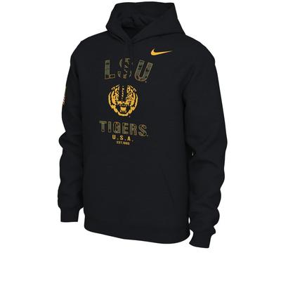 LSU Nike 2021 Veterans Day Club Hoodie