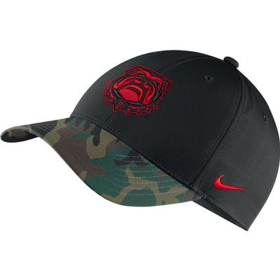 Georgia Nike Camo Brim Adjustable Hat