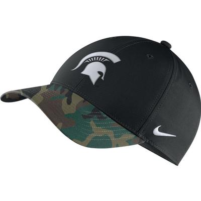 Michigan State Nike Camo Brim Adjustable Hat