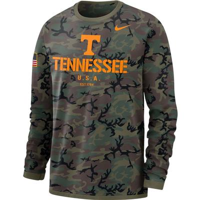 Tennessee Nike Dri-FIT Military Long Sleeve Tee