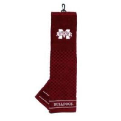 Mississippi State Team Golf Embroidered Towel