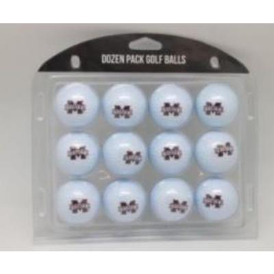 Mississippi State Team Golf Dozen Golf Ball Pack