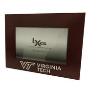  Virginia Tech Brushed Metal Picture Frame