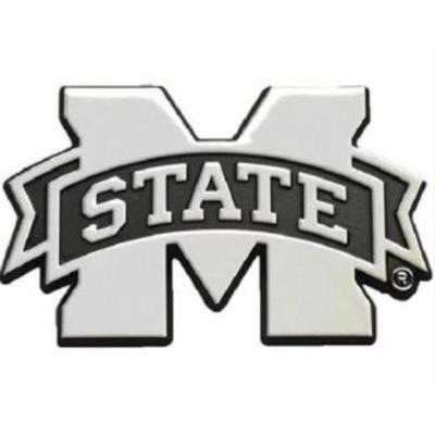 Mississippi State Chrome M Logo Emblem