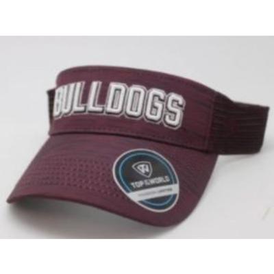 Mississippi State Top of the World Bulldogs Visor