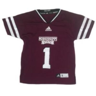 Mississippi State Adidas YOUTH Football Jersey