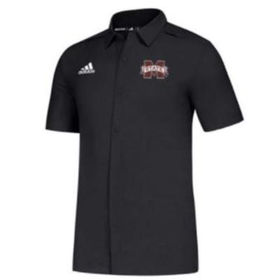 Mississippi State Adidas Football Game Mode Polo