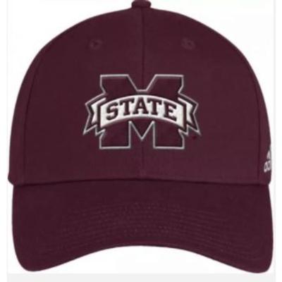Mississippi State Adidas M State Logo Structured Hat
