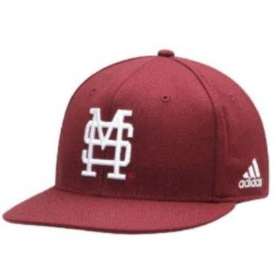 Mississippi State Adidas MS Logo Flex Fit Hat