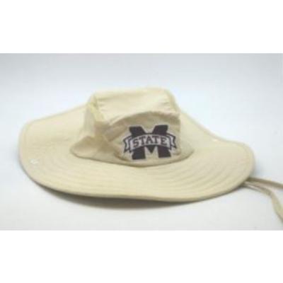 Mississippi State Adidas M Logo Khaki Bucket Hat