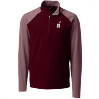 Mississippi State Cutter & Buck Response Hybrid 1/2 Zip Pullover
