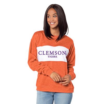 Clemson University Girl Pennant Sweatshirt