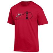  Western Kentucky Champion Men's State Building Logo Tee