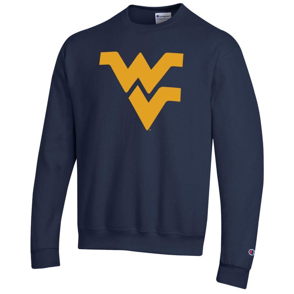  West Virginia Champion Giant Logo Crew Sweatshirt