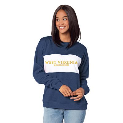 West Virginia University Girl Pennant Sweatshirt