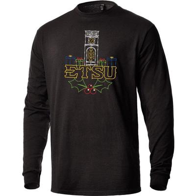 ETSU Holiday Lights Long Sleeve Shirt