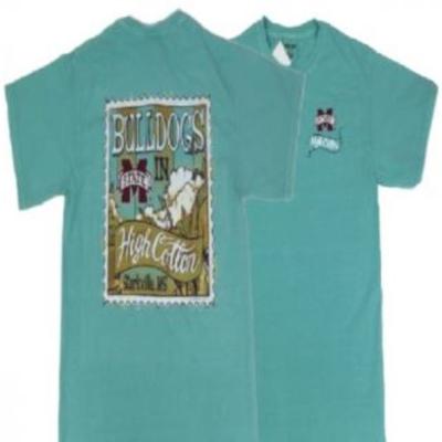 Mississippi State New World Graphics Postcard Short Sleeve Tee